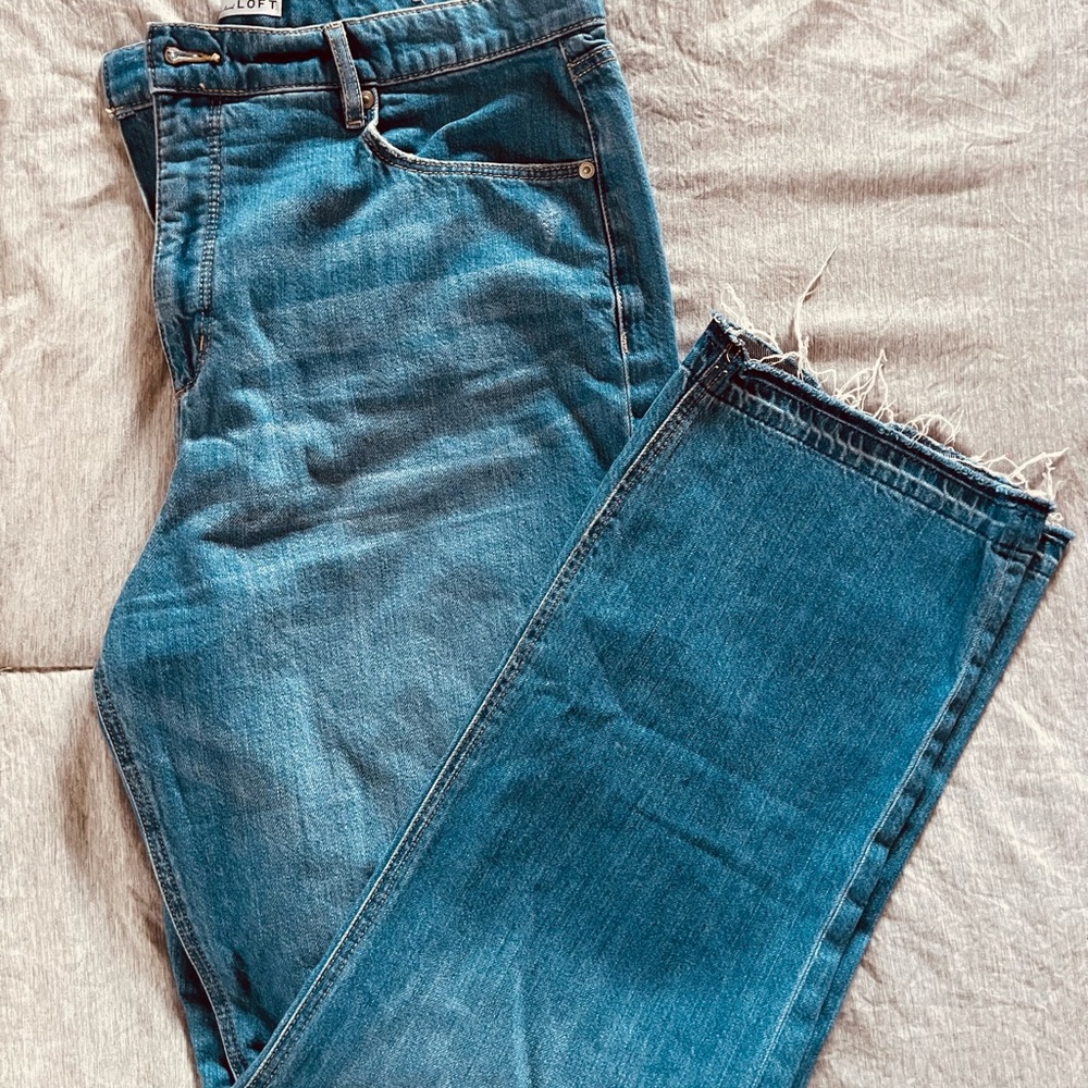 Women’s Blue Straight Jeans
